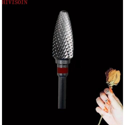 10 pcs Carbide Nail Drill Bit - Flame Bit