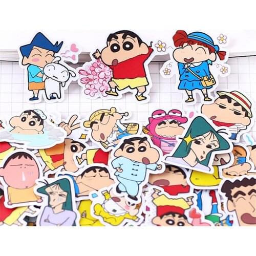 38 PCS cute Anime baby everyday Paper Stickers Crafts And Scrapbooking stickers kids toys book Decorative sticker DIY Stationery