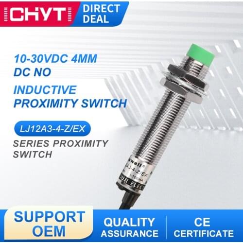 Autewell LJ12A3-4-Z/BX/BY/AX/AY/EX/DX/EZ/DZ CE New Inductive Proximity Sensor Detection Switch NPN DC 6-36V PNP AC 90-250V