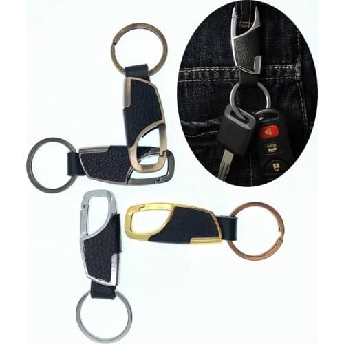 Car Metal Keychain Key Ring For DACIA SANDERO STEPWAY Dokker Logan Duster Lodgy