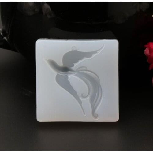 Beatuy Bird Phoenix Pendant Jewelry Silicone Mold DIY Craft Tool Jewelry Making