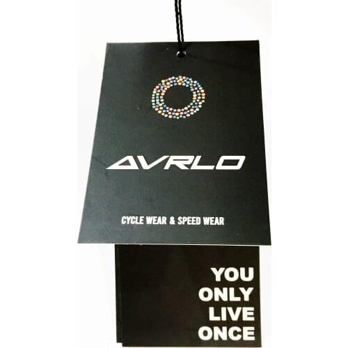 Paper Tag 11.5x5.5cm Printed UV Treated Custom Logo Garment Labels For Clothes