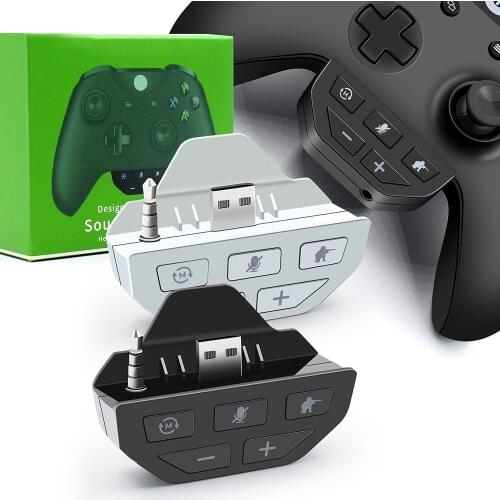 Game Controller Sound Enhancer For xboxOne Game Controller Stereo Headset Adapter For xboxOne Wireless Gamepad Accessories