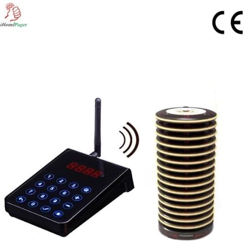 Ihome High Quality Wireless Food Picker number Take Menu Queue Machine Western Restaurant Take Meal Pager Waiting Call over 3Km