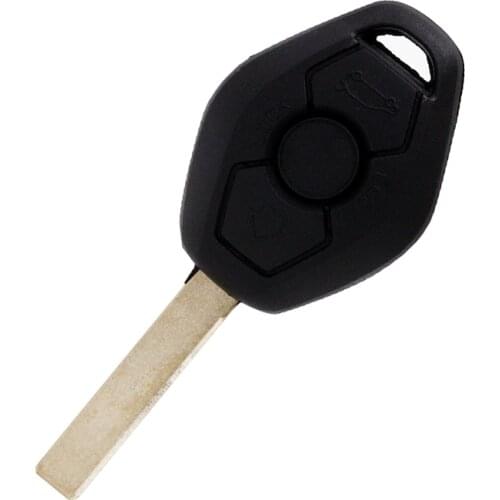 HAUSNN 3 Button Remote Key Fob Case Replacement For BMW E38 E39 E46 1 3 5 6 7 Series X3 X5 Z3 HU92 Blade Excellent Quality