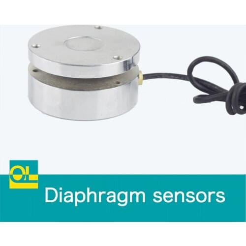 Flat bellows weighing instantaneous wallop high-speed response pressure sensor measurement