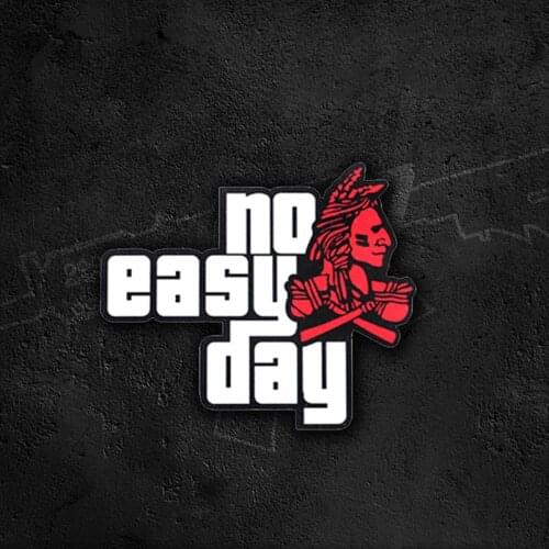 NO EASY DAY Stickers Journal Scrapbooking DIY Decor For Phone Suitcase Refrigerator Aesthetic Refuel Live Better Decals Laptop