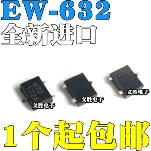 New and original EW-632 EW632 W32 Bipolar latched hall switch AKE Bipolar IC core latched hall switch components, new and origi