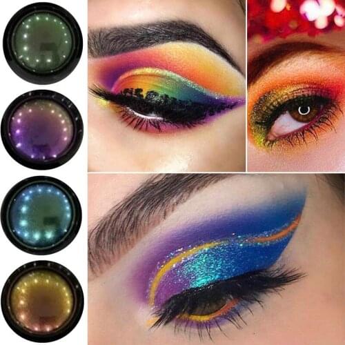 Wholesale Metallic Shiny Eye Shadow Pallete Glitter Eyeshadow Powder High Pigment Eye Makeup Party Cosmetic Custom Private Label