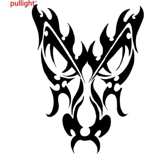Tribal Dragon Head Vinyl Car Stickers Decals Motorcycle Accessories