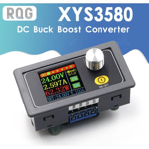 DCDC numerical control buck-boost adjustable DC regulated power supply module constant voltage constant current solar charging