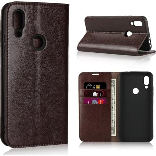 For redmi 7 Case Luxury Flip Genuine Leather Phone Cove Fundas Para Coque Capa For redmi 7