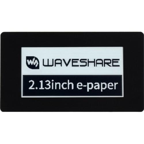 Waveshare 2.13inch Touch E-Paper E-Ink Display HAT For Raspberry Pi, 250×122 Pixels, Black / White, SPI Interface