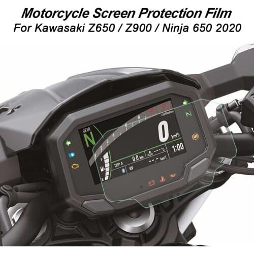 For Kawasaki z650 Cluster Scratch Protection Film z900 ninja650 2020 Screen Protector Motorcycle Accessories