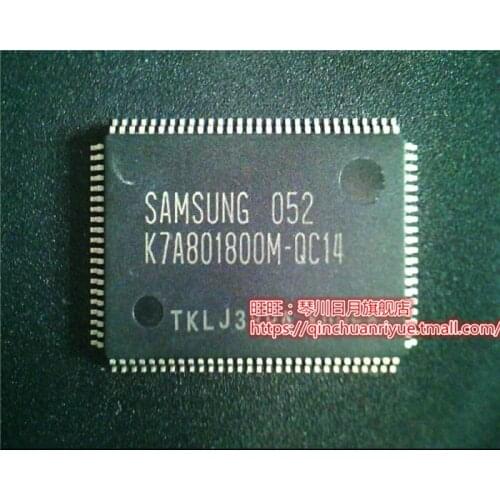 10pcs K7A801800M-QC14 K7A801800M-0C14 QFP new