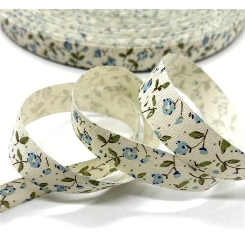 5Yards 15mm Cotton Ribbon Black and white pattern Printed Cotton Ribbons For Wedding Christmas Decoration DIY Sewing Fabric #03