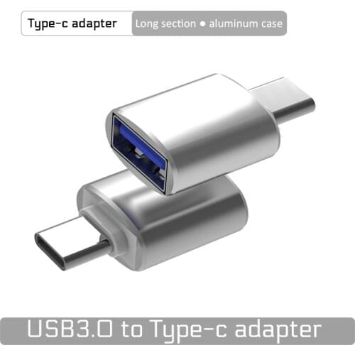 1pcs USB C OTG Adapter Fast USB 3.0 To Type C Adapter For MacbookPro Xiaomi Huawei Mini USB Adapter Type-C OTG Cable Converter