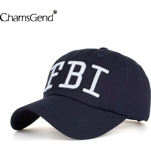 Baseball Cap Men Women Embroidery FBI Letter Dad Hat Caps Fashion Unisex Dad Caps Bone Garros 2185 Drop Shipping