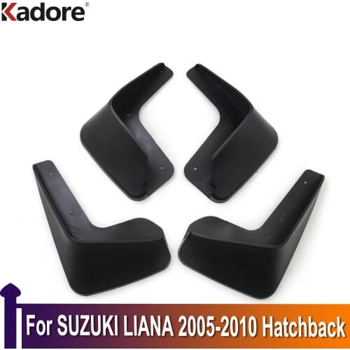For SUZUKI LIANA 2005-2010 Hatchback Mud Flaps Splash Guard Mudguard Car Fenders Splasher Mudflap Dirt Guards Flaps Dirtboard