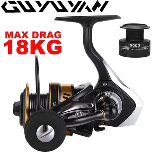 High Quality New Double Spool Fishing Reel 13+1 BB Spinning Reel Metal Handle Metal Spool 5.5:1 High Speed Ratio Baitcast Reel