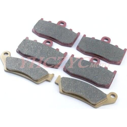 For BM HP2 Megamoto 2007-2009 motorcycle front and rear brake pads set