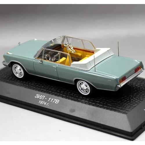 1/43 scale alloy diecast metal vehicle 11B 1974 Soviet Russia president car model adult child boys gift display souvenir collect