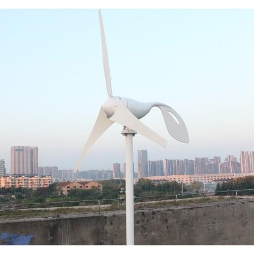 Nicelooking FLTXNY 800W 12V 24V 48V 650mm Blades Length New Developed Horizontal Wind Turbine Generator