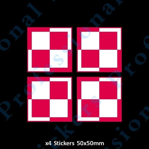 Warning sign Polish / Poland Air Force Vinyl Stickers, Labels, Decals, Models Waterproof Vinyl Motorcycle Decals