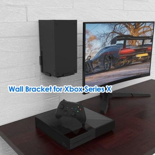Vertical Stand Elements Lightweight Game Playing for Xbox Series X Console Wall Mount Holder Storage Bracket Rack