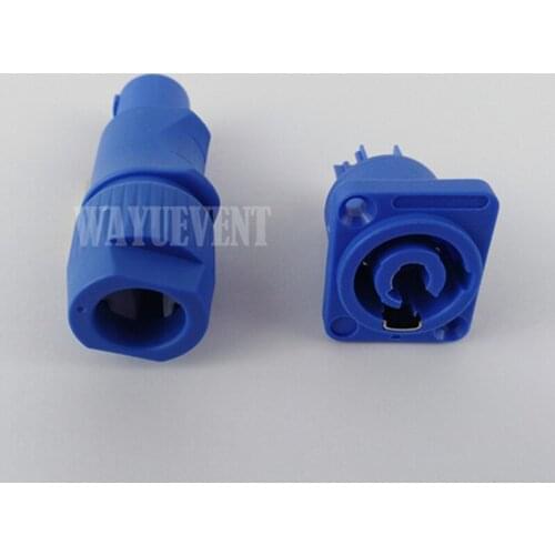 10pcs High Quality 3 Pin Male NAC3FCA & NAC3FCB PowerCon Stage Light Power Cable Plug Audio Connector