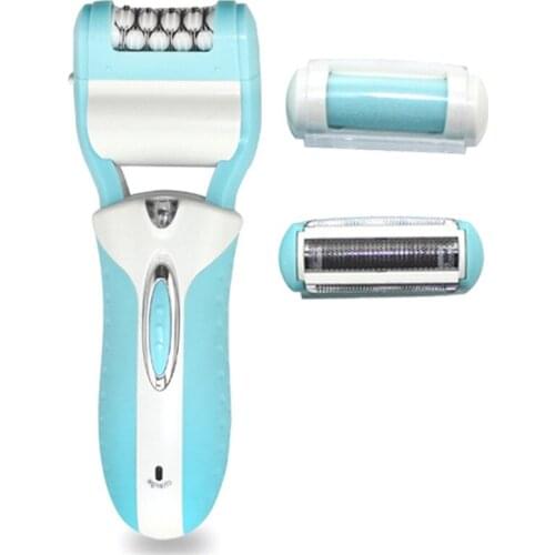 Electric Womens Bikini Trimmer Body Hair Remover Lady Shaver Epilator Leg Hair Removal Ladies Underarm Clipper Cutter Razor Kit