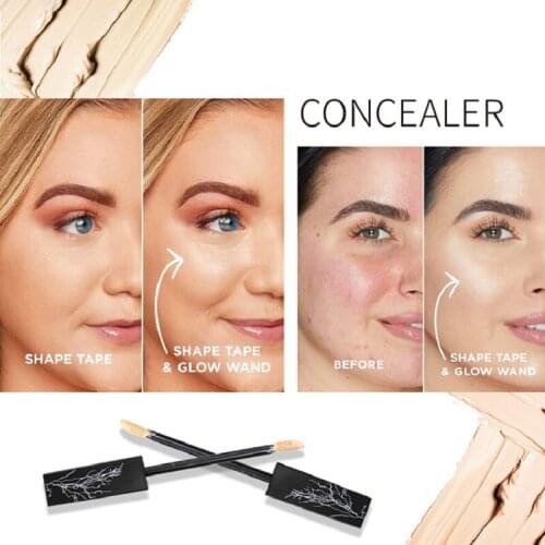 Liquid Concealer Cream Makeup Base Foundation Long Lasting Moisturizing Pore Acne Cover Full Coverage Concealer Makeup TSLM1