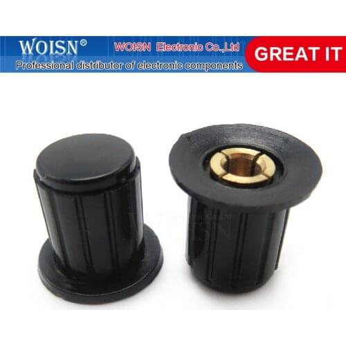 1pcs/lot WXD3-13 black knob button cap is suitable for high quality WXD3-13-2W turn around special potentiometer knob KYP16-16-4