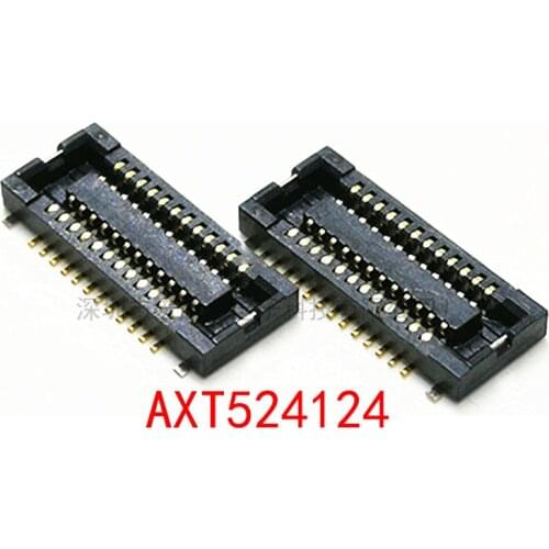 10pcs AXT524124 AXT524124 0.4mm 24PIN panel connector