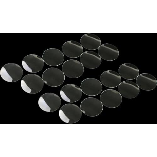20Pcs Domed Mineral Glass Mirror Watch Lens Replacement Parts Watchmaker