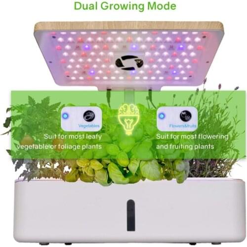 2020 Creative mini smart garden for plants indoor Smart garden hydroponic flower planter Home Garden Flower Pots with Led Light