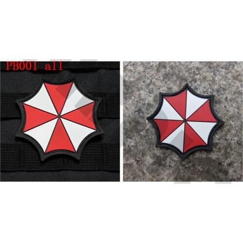 3D PVC Patch Biohazard Umbrella Corporation LOGO