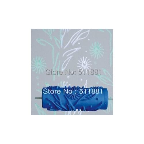 5'' NCCTEC Flower mould FREE AIR shipping 125mm background wall liquid wallpaper print roller