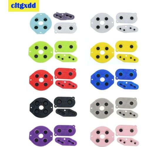 50Set Rubber Conductive Button A B D pad Silicone Start Select Keypad For Gameboy Classic GB Repair Parts