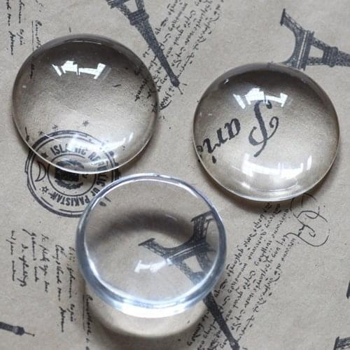 Free shipping!!!!DIY jewelry findings-25mm diameter 7mm thick Glass round Cameo Cabochon