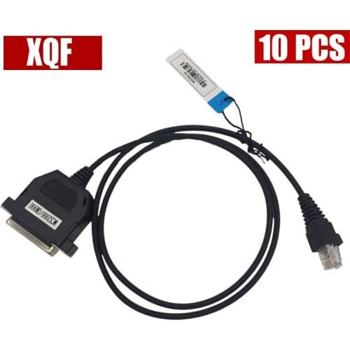 XQF 10PCS Programming Rib cable for Motorola Radio GM900 MCS2000 MCX2000