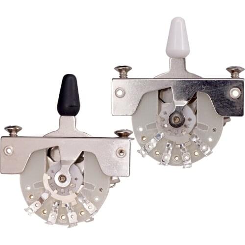 2PCS 5 Way Guitar Pickup Selector Switch Switches for ST with 4 Tips