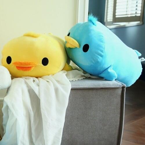 Miaoowa 1pc 40cm Cute Lying Duck Plush Toys Stuffed Animals Pillow Soft Cartoon Sofa Decor Cute Kids Toys for Birthday Gift