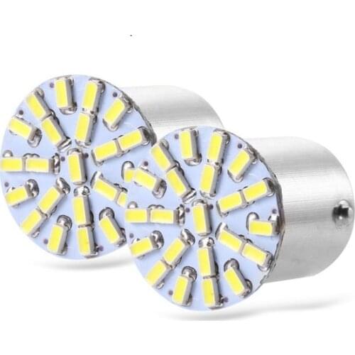 New Outdoor Lights 100 pcs Car Styling Lamp 1157 1156 Ba15s 22 1206 Led 3014 22smd Led Light Inverted Turn Signal Brake light