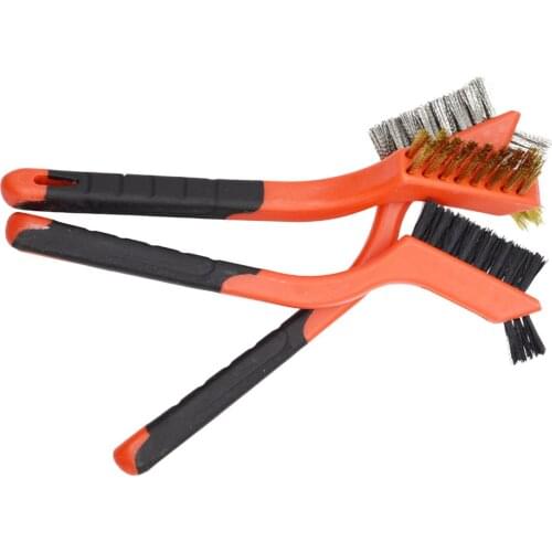 Industrial Cleaning Brush, Mini Toothbrush Rust Cleaning Gap Brush Copper Wire Stainless Steel Wire Brush