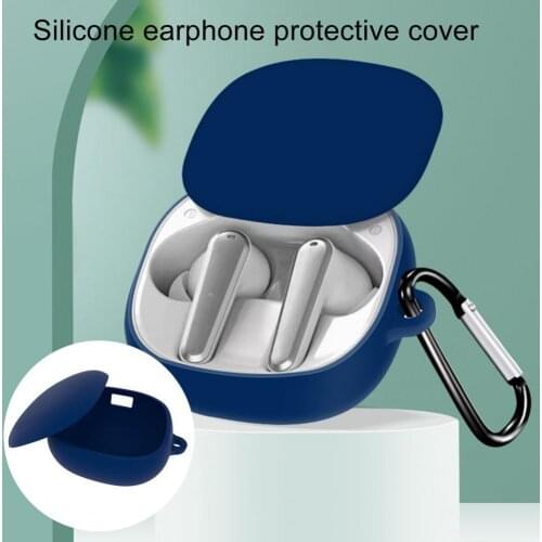 Bluetooth Earphone Silicone Case Protective Cover Storage Shell with Hanging Buckle for Anker Soundcore Liberty Air2 Pro 2021