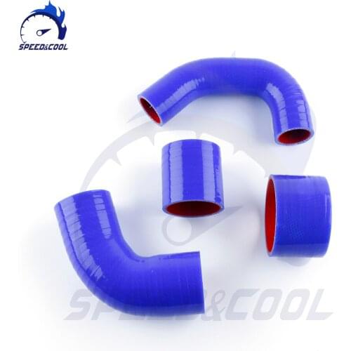 Silicone Air Turbo Boost Intercooler Hose Tube Pipe Kit For Subaru Impreza GC8 EJ20 2.0 STI VERS 3 4 1997 1998 BL