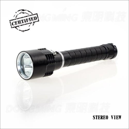 Tactical flashlight Diving 4.2V 3 x CREE XM-L XML T6 white Waterproof lampe torche underwater flashlight on two 18650 batteries