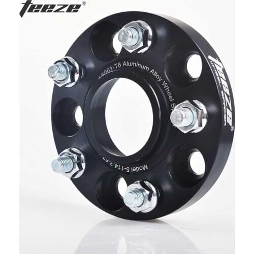 Teeze Aluminum Alloy 5 x 4.5 Wheel spacers adapters 5x114.3 CB 64.1mm for Honda Odyssey Civic Spirior CR-Z CR-V 1 Pieces
