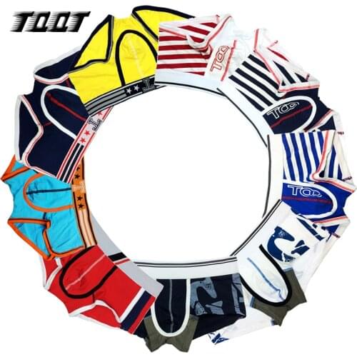 6 Pieces/Lot Men Underwear Print Wide Belt Man Boxers Striped Boxer Sexy Underwear Patchwork Men Male Panties Solid 8U0000